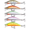 Night Army Stream Lure, Streamline Minnow, Set of 5, S