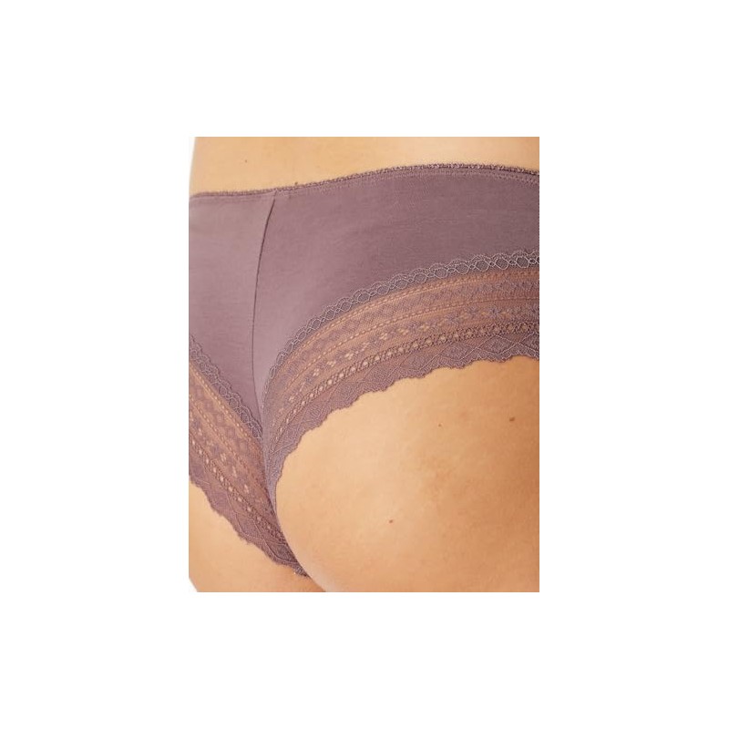 Schiesser Women's 3 Pack Rio Briefs with Lace Modern Multipacks