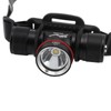 Diving Headlamp 1500LM Yellow Light LED Diving Head Lamp IPX8