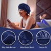 Pack of 2 Satin Bonnet Silk Hair Wrap for Curling