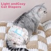 Disposable Cat Diapers, 40 Count – Perfect for Both Male