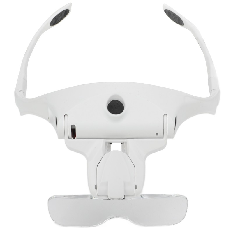 Headband Magnifying Glasses USB Charging 5 Lenses 1.0X 1.5X 2.0X