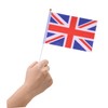 Tofficu 2sets Decorative UK Flags on Stick Small Britain Flag
