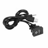 Aux Extension Mount Dash,Car Boat Dash Flush Mount USB Port