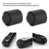 Alomejor 10pcs Pool Cue Caps Rubber Cue Cover Billiards Cues