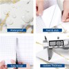 FunStick 16x472 White and Gold Marble Countertop Contact Paper Waterproof