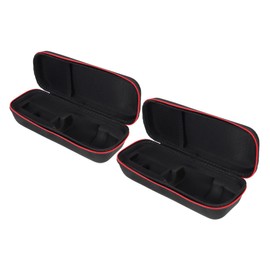 FUNOMOCYA Wireless Microphone Case for 2pcs Eva Storage Bag Zipper Scratch Dust Proof Practical for Pc Travel