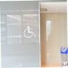 Gatuida 2pcs Elevator Sign for Disabled Toilet Sign for Disabled