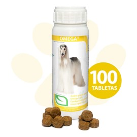 Suplemento Vitamina Proteina Para Perros Omega Ruiland Piel Y Pelo en 100 Tabletas