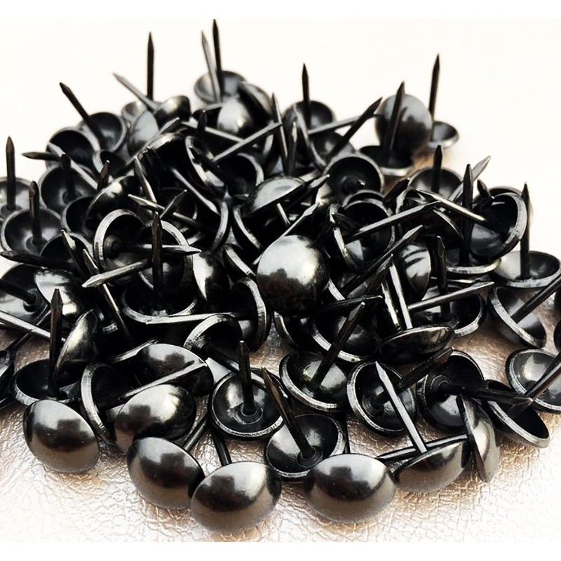 vieaura Thumbtack Push Pins Black 100 Pieces 11 X 17 mm
