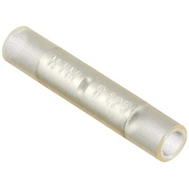 NICHIFU Crimping Sleeve with Insulation Coating for Copper Wire (B) Transparent TGV B-1.25 *CLR