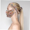 Vaguelly 1 Set Lovely Headwrap and Mask Adorable Headband for
