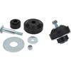 Universal Bolt-Through Engine Mount Cushion Kit - Heavy Duty Rubber