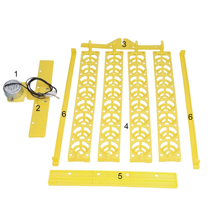 Automatic Egg Turner Convenient 32 Eggs Plastic Tray Turning Hatcher