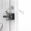 GOODTDO Self Closing Gate Latch, with Spring Cable Pull for