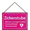 generisch Tin Sign 20 x 30 cm Curved with Cord
