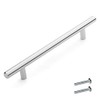 Dynasty Hardware P-1003-26 European 7-3/4" Bar Cabinet Pulls Polished Chrome