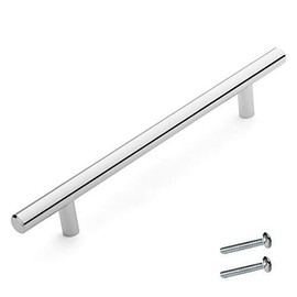 Dynasty Hardware P-1003-26 European 7-3/4" Bar Cabinet Pulls Polished Chrome (1 Pack)