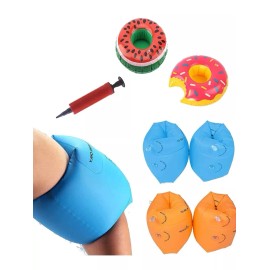 Unbranded Kids Toddler Swim Aid Vest Child Arm Bands Floaties  2 Pack