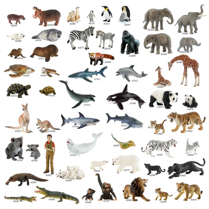 Bullyland "Panda" Figure (Red)