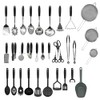 Fackelmann INITIAL Mini Slotted Turner PBT with PP Plastic Handle,