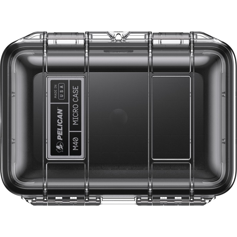 Pelican M40 Micro Funda (Negro/Transparente)