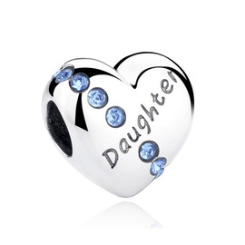 NINGAN "I Love Mother", Cubic Zirconia, Crystal