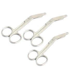 LAJA IMPORTS 3 PCS PREMIUM O.R GRADE LISTER BANDAGE SCISSORS 4.5'' VETERINARY INSTRUMENTS