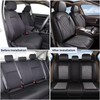 YORKNEIC Full Sets Car Seat Covers for Hyundai Kona 2018-2025: