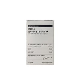 ESTHER FORMULA Lyuh Esther Glutathione Direct 3X 9.75g(325mg*30sheet)