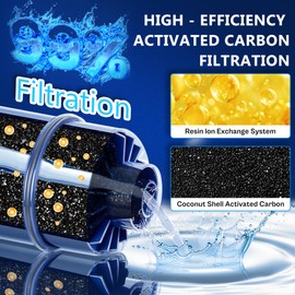 Blue Faucet Water Filter Replacement for Pur and PUR PLUS Mounted Water Filter System RF-9999 RF-3375 FM-2500V FM-3700 FM-3400B etc| Ensure Clean Tap Water 6 Pack by TOMOON