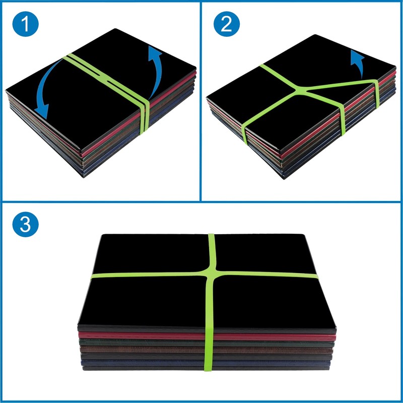 Läufer 59081 Rondella X-Band, Elastic Cross Bands, Rubber Bands 130
