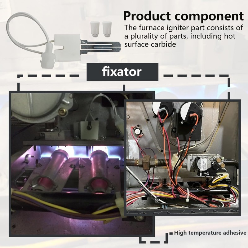 Gxcdizx Upgraded 025-32625-000 Furnace Hot Surface Ignitor for Yo-Rk/Lu-Xaire/Colem-An/A-irpro/Norton-271N