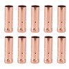 10Pcs E14 Metal Tube for Candle Lamp Holder Lamp Base