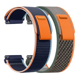 CeiBand Strap for 20 mm 22 mm, nylon replacement strap with Velcro fastener, adjustable sports watch straps, watch strap for men and women