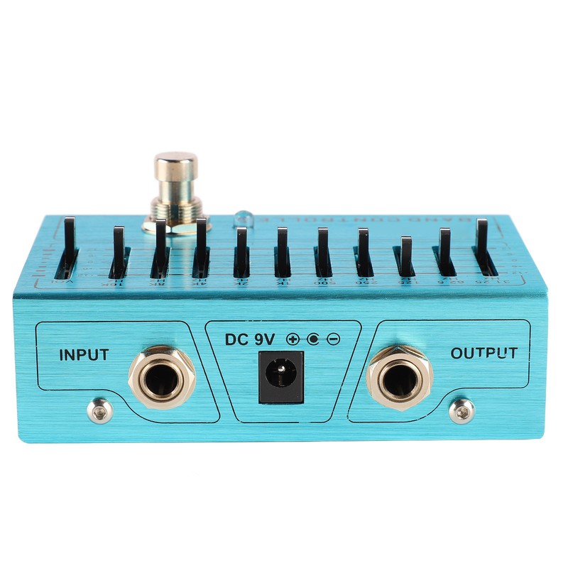 Instrument Band Controller Guitar Tone Preamplifier 10 Bands EQ Independent