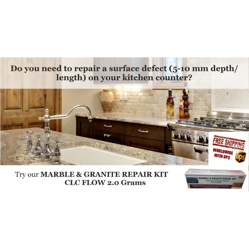 NNREPAIR GRANITE & MARBLE REPAIR KIT - CLC FLOW 2.0