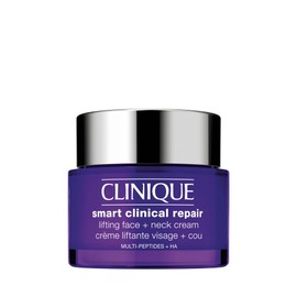 Clinique Smart Clinical Repair Lifting Face + Neck Cream with Peptides + Hyaluronic Acid | Anti-Aging + Hydrating, 2.5 fl. oz.