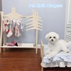 KHIOPNT Upgraded Wooden Children's Hangers (10 Pack) with Cute Bear