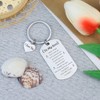 BOMEON Son Gifts, Son Gifts from Mum, Son Keyring from