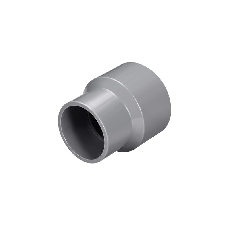 TOP-VIGOR PVC Reducing Coupling Hub by Hub 50mm x 63mm