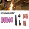 16PCS TIG Welding Torch Accessories Kit Copper Ceramic Plasma Cutter