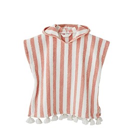 Vertbaudet Oeko-Tex® Baby Bath Poncho, pink