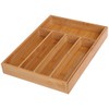 Bamboo Cutlery Tray, HxWxD: ca 5 x 38 x 30