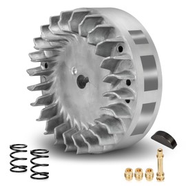 HIAORS HIAORS Aluminum Flywheel 10krpm for Predator 212cc 200cc 224cc Non Hemi Ghost 69730 69736 196cc BSP Tilly Engine Coleman Mini Bike CT200U BT200X CT200U-EX GX160 GX200 6.5HP Minibike Performance Parts