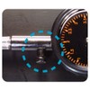 Rough & Road PR121 Power Stainless Steel Hose Air Gauge