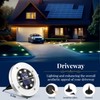SOLPEX Solar Ground Lights, 16 Pack Solar Lights Outdoor Waterproof,