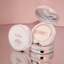 d'Alba Waterful Tone Up Sun Cushion Duo Set (15g + 15g)  - d'Alba Waterful Tone Up Sun Cushion Duo Set (15g +