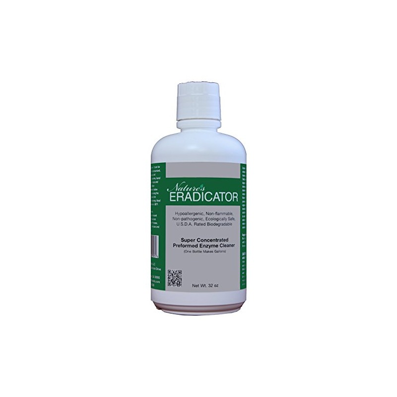 Nature's ERADICATOR Multi-Purpose Enzyme Cleaner, odor free, green safe natural