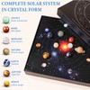 Runyangshi Natural Crystal Solar System Planets Set, 8 Pcs Gemstone